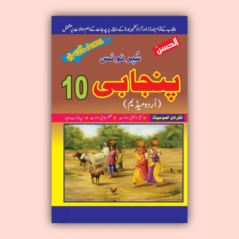 Al Hassan Super Notes Punjabi 10 Urdu Medium scaled 2