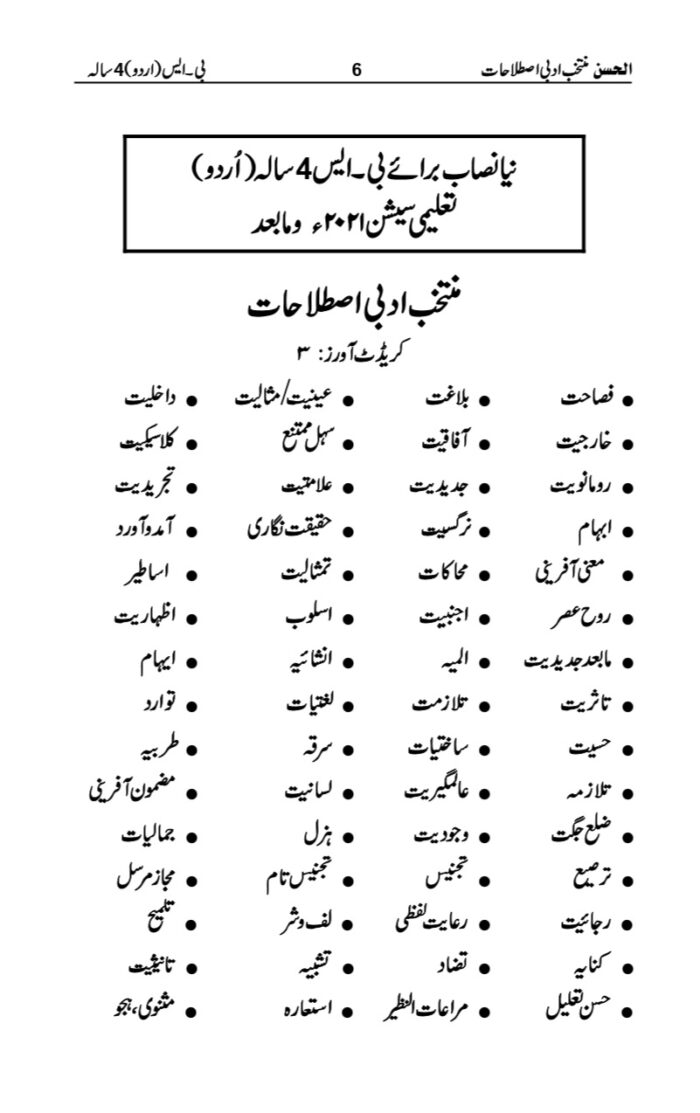 content adbi istlahat BS Urdu page 0001